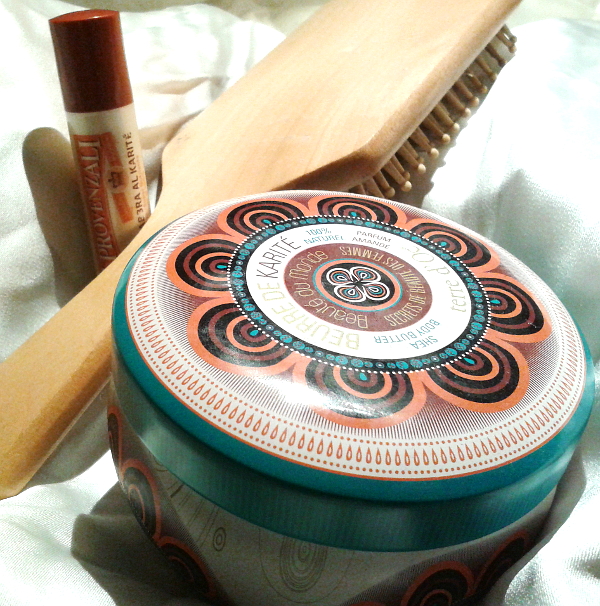 karité shea butter spazzola burrocacao lipbalm brush