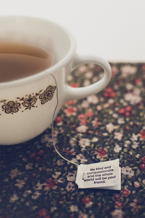 tea quote cup tè tazza bigliettino citazione