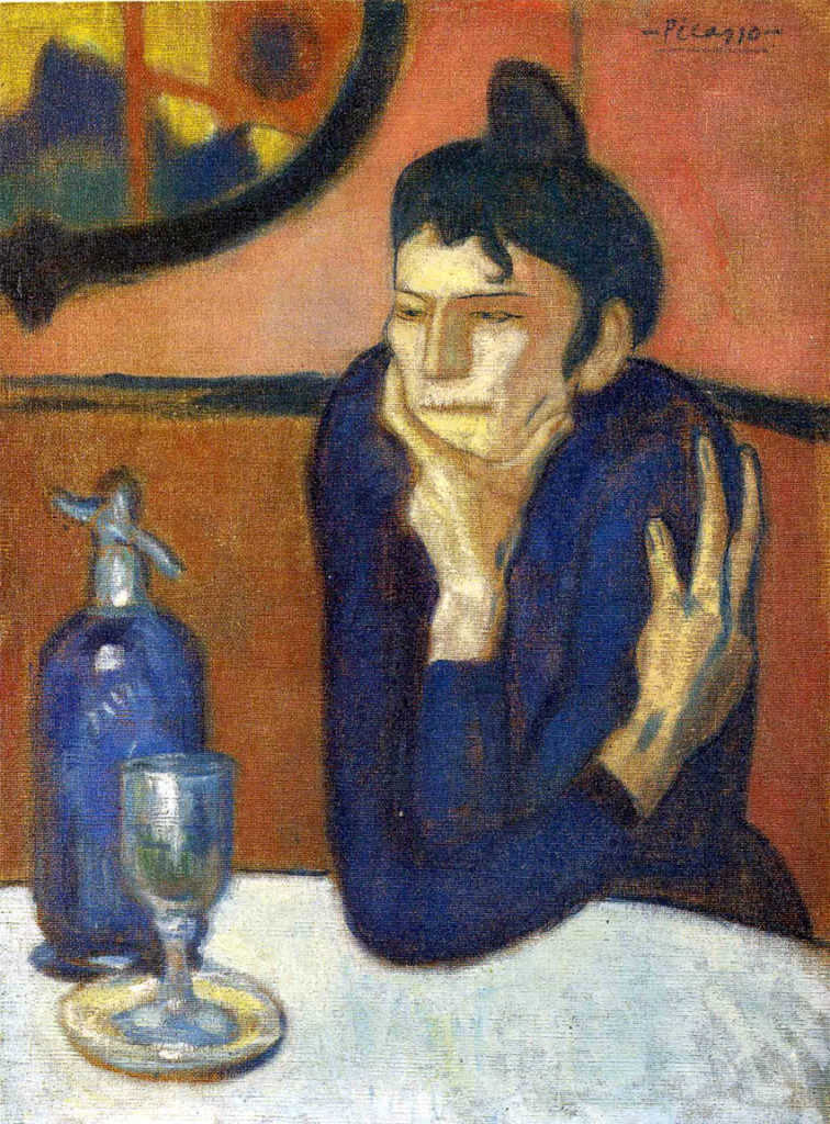 Picasso - La bevitrice d'assenzio